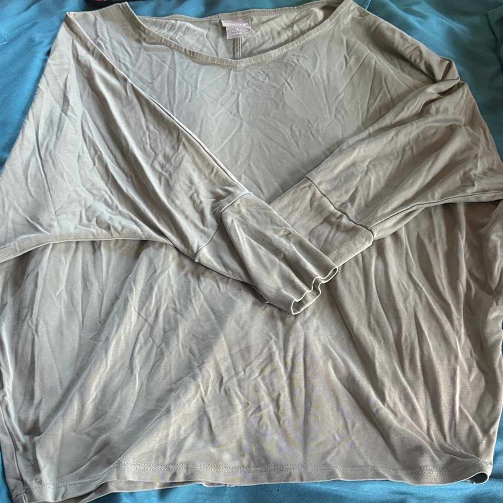 Chico's Light Gray Women's Top